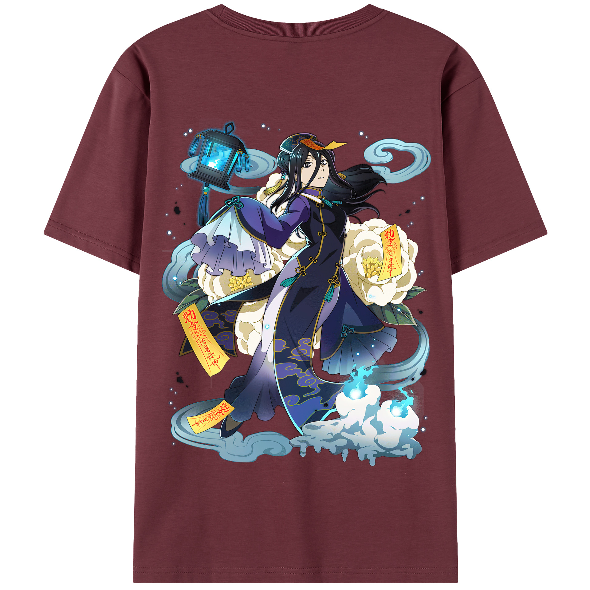 （画像用） 文豪ストレイドッグス Bungo Stray Dogs 綿100％半袖Tシャツ（背面プリント）
